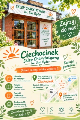 Sklepu Charytatywnego im. Sue Ryder
